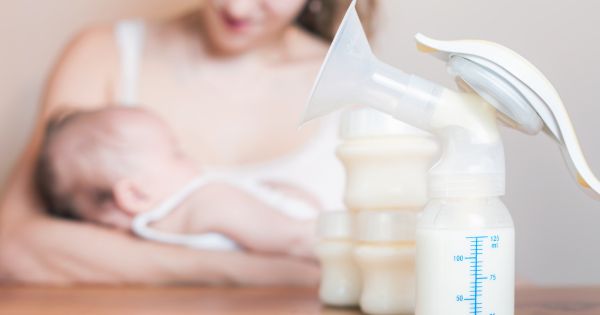 Breast milk pumping