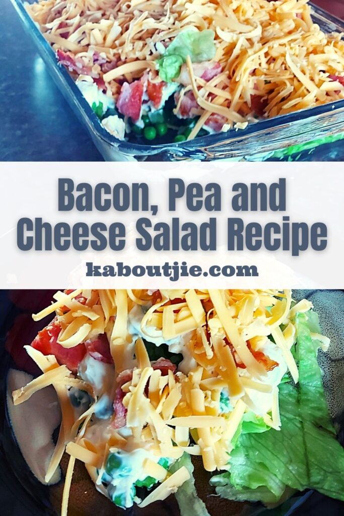 Bacon Pea and Cheese Salad Recipe