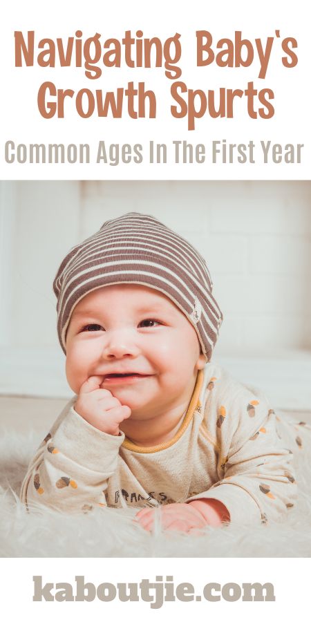 Navigating Baby's Growth Spurts: Common Growth Spurt Ages