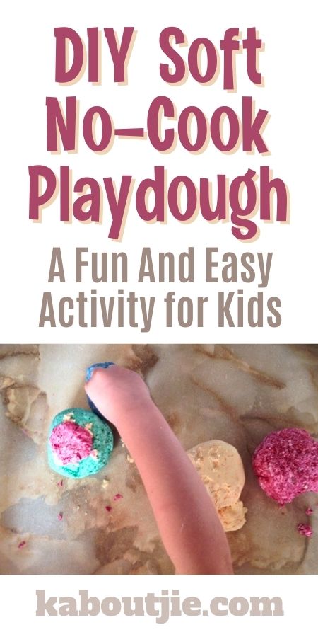 DIY Soft No-Cook Playdough: A Fun And Easy Activity For Kids
