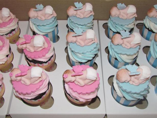 Baby Shower Cakes: Cupcakes