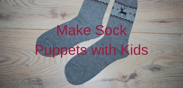 make sock puppets with kids