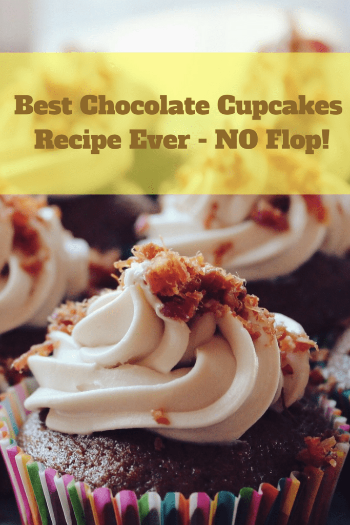 Best Chocolate Cupcakes Recipe from Scratch - NO Flop! 