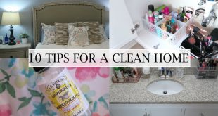 10 Tips for a clean home