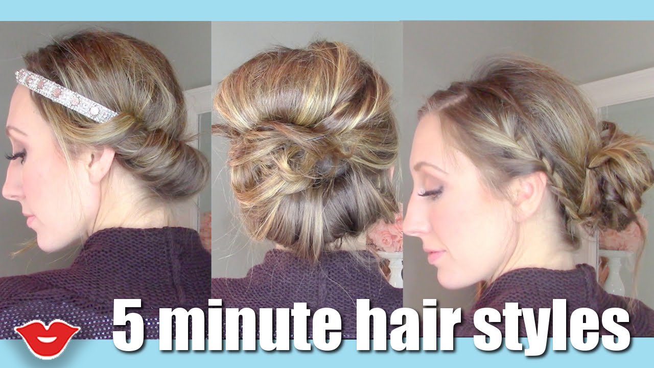 Top 10 Super Easy 5Minute Hairstyles For Busy Ladies  Short hair  ponytail Perfect ponytail Hair hacks
