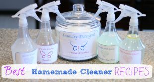 How to make the best homemade cleaners
