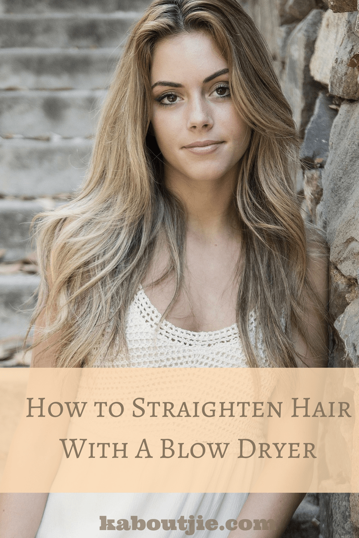 how-to-straighten-hair-with-blow-dryer