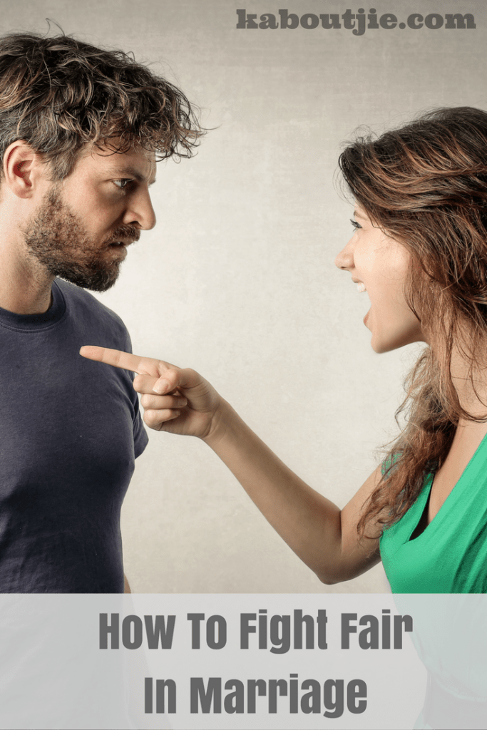 How To Fight Fair In Marriage