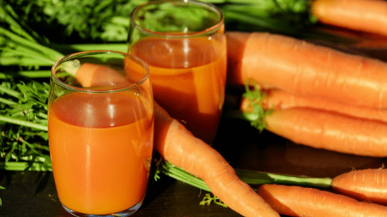 Tropical carrot apple juice