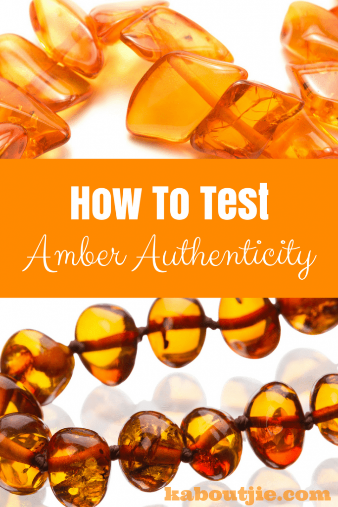 How to shop test amber necklace