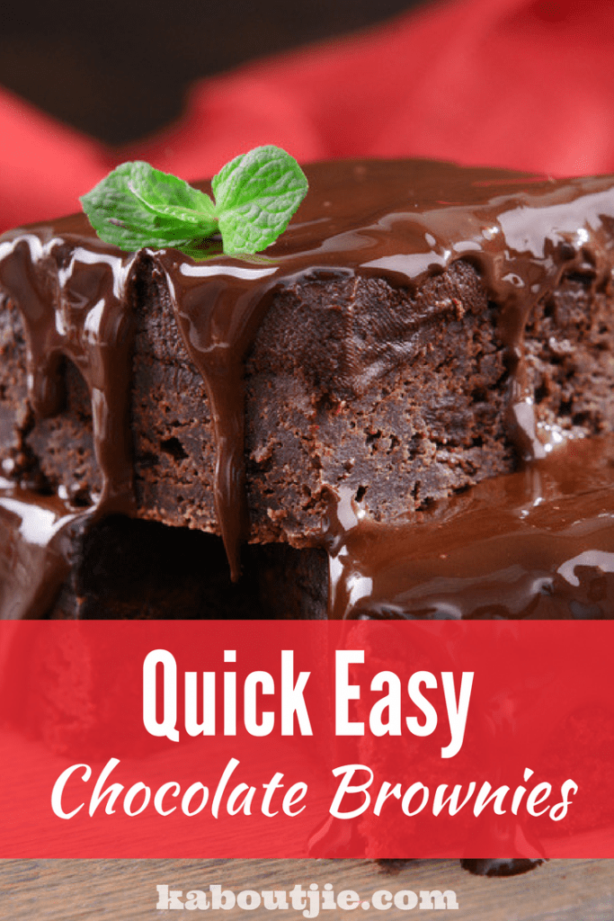 Quick Easy Chocolate Brownies Recipe