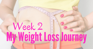 Week 2 my weight loss journey