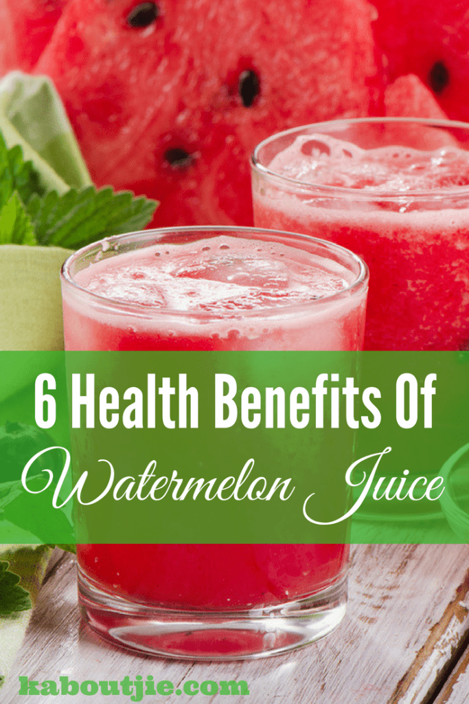 6 Health Benefits of Watermelon Juice