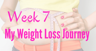 Week 7 my weight loss journey