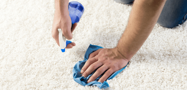 Cleaning carpet