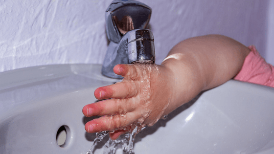 Wash hands hygiene