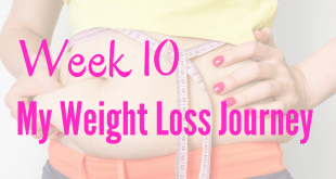 Week 10 My weight loss journey