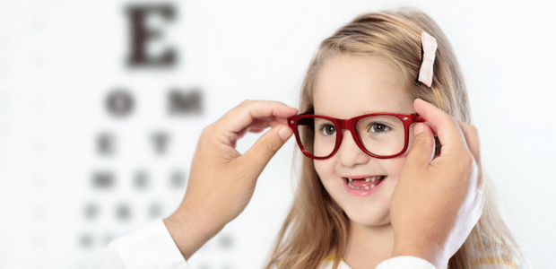 Child Getting Glasses