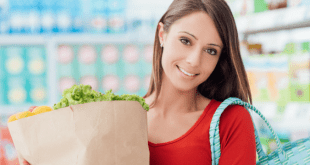 Woman Doing Grocery Shopping