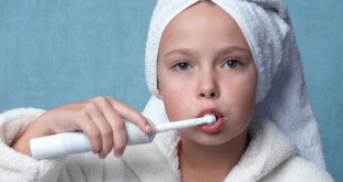 Kid Brushing Teeth