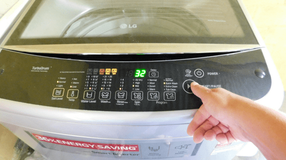 Lg washing deals machine smart