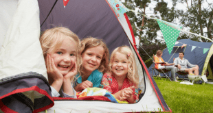 Kids In Tent
