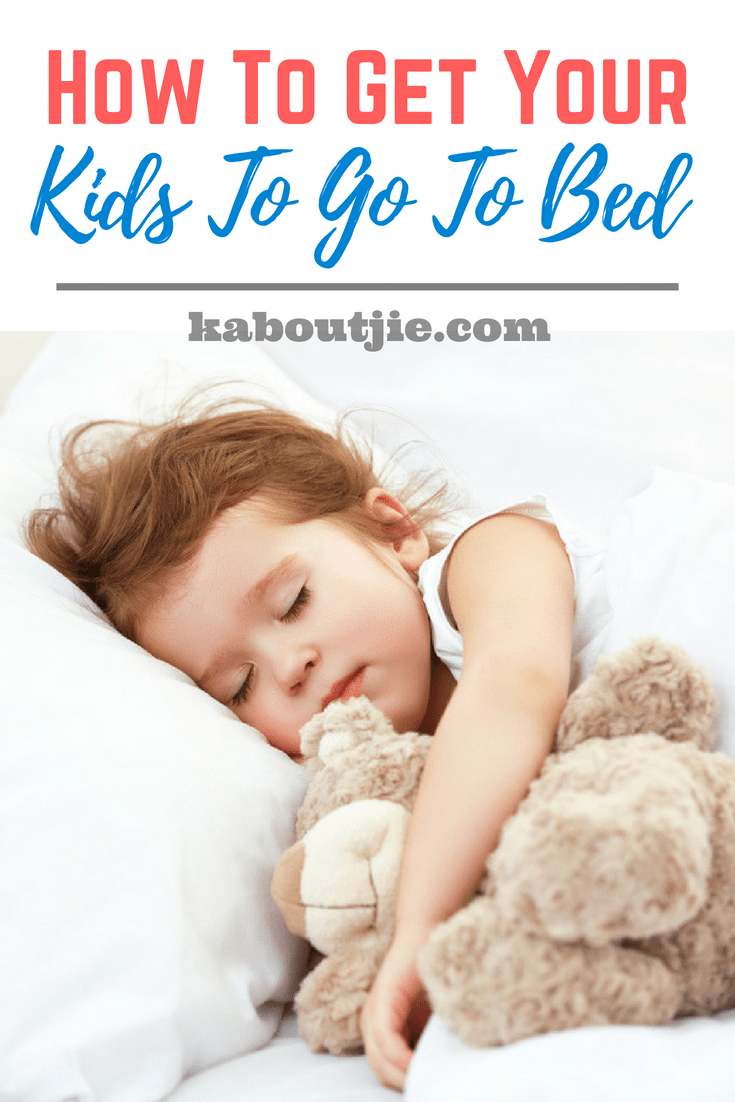 How To Get Your Kids To Go To Bed