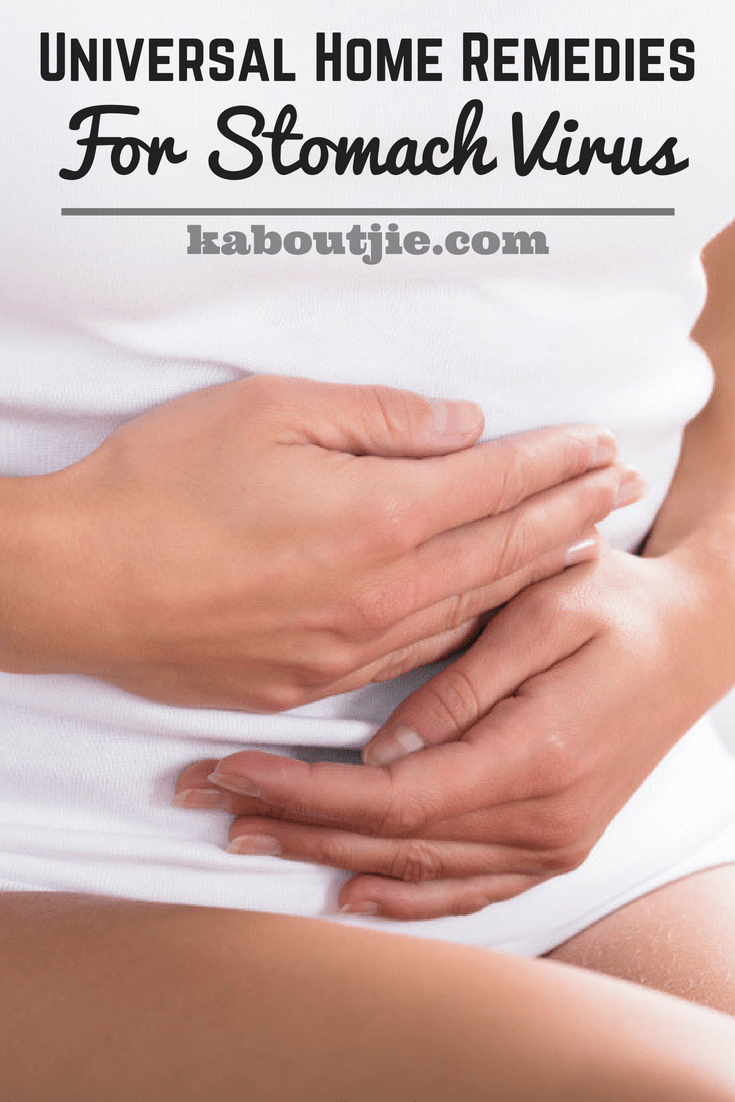 how to stop stomach virus pain