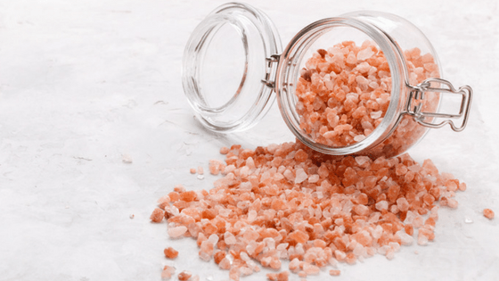 Jar Of Pink Himalayan Salt