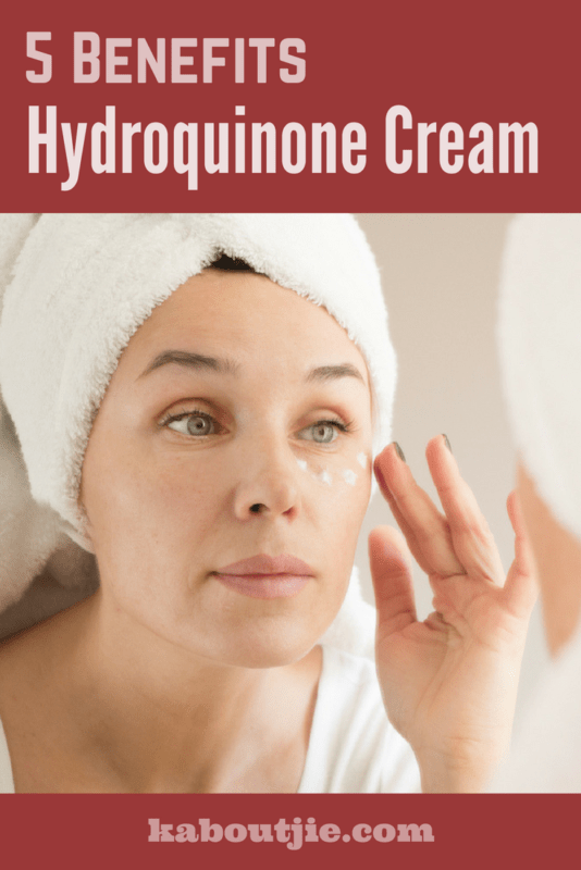 5 Benefits of Using Hydroquinone Cream