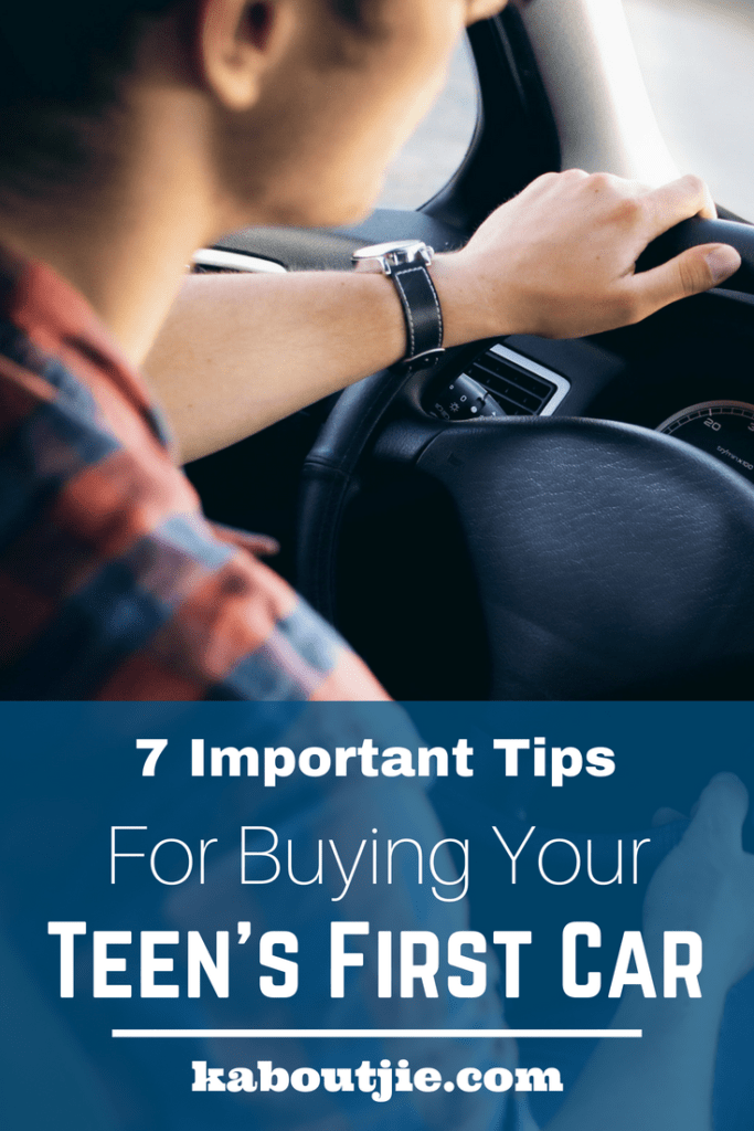 7 Important Tips For Buying Your Teen's First Car