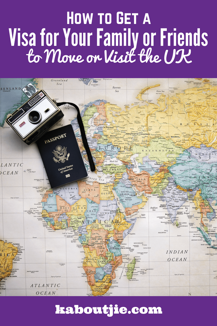 how to get a visa for your family or friends to move or visit the UK