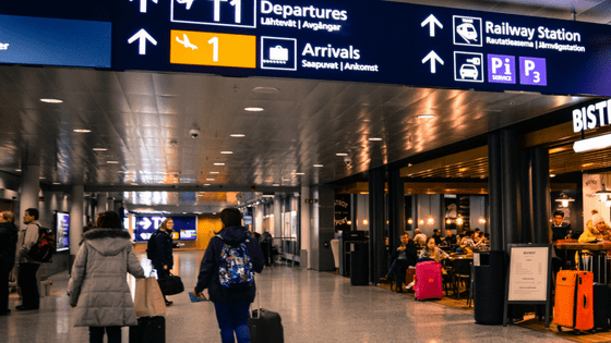 airport signs