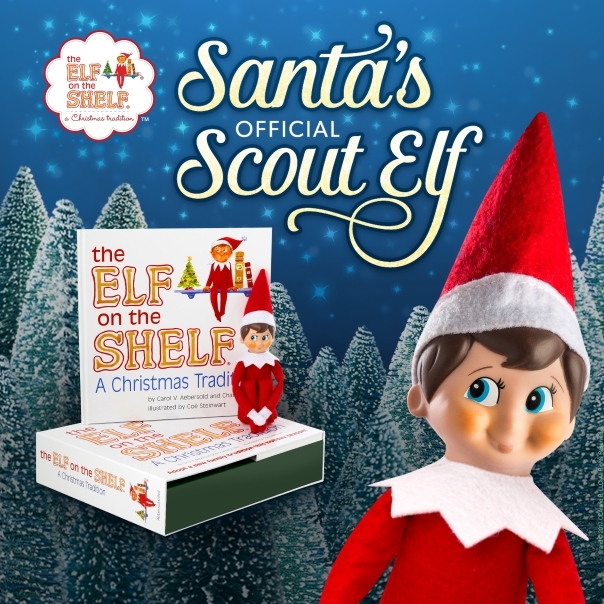 Santa's Scout Elf On The Shelf