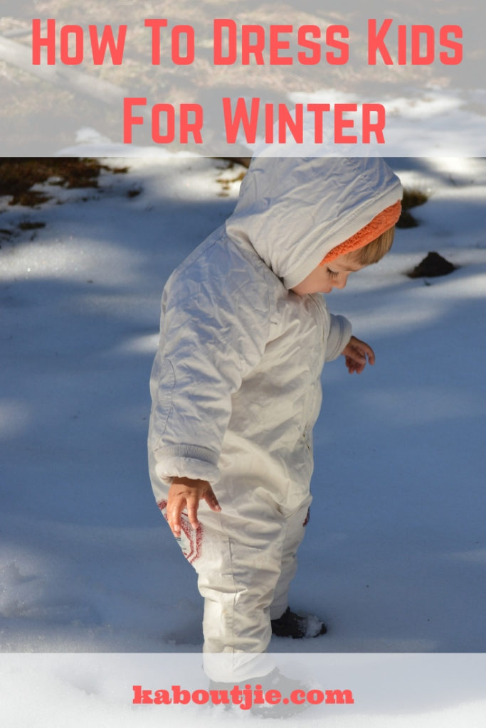 How To Dress Your Kids For Winter