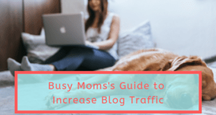 Busy Moms's Guide to Increase Blog Traffic