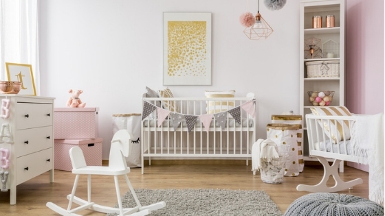 Beautiful baby nursery