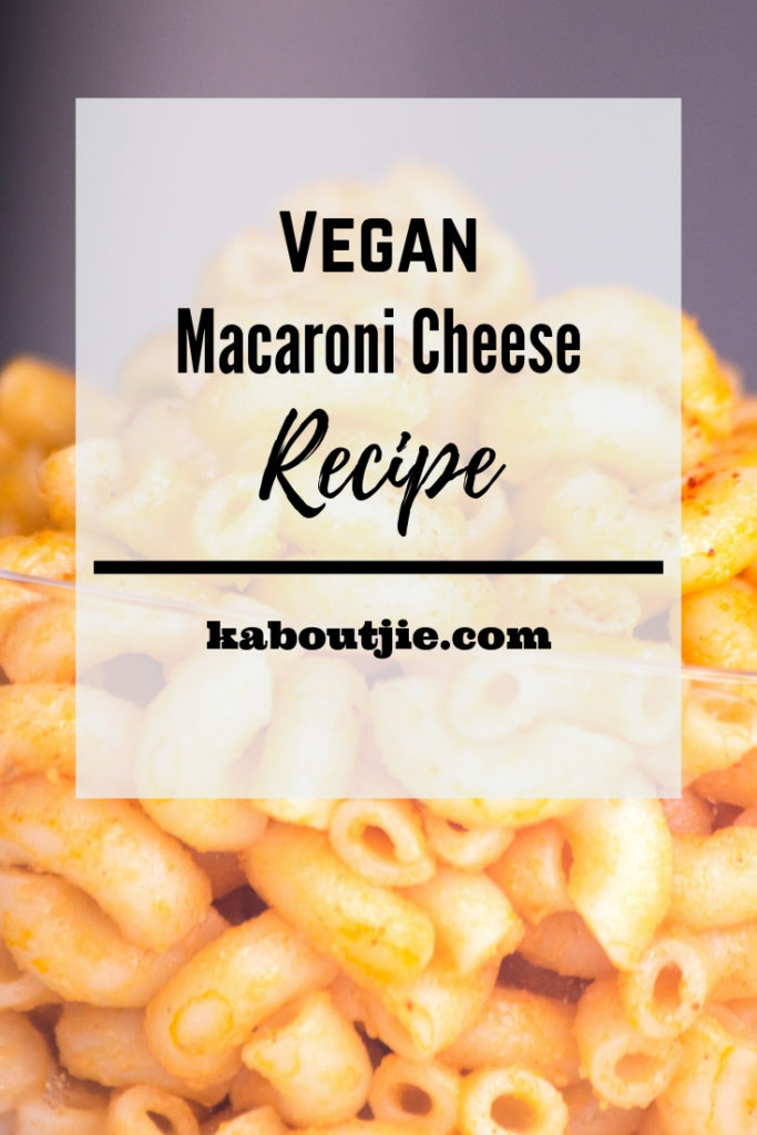 Vegan Macaroni Cheese Recipe