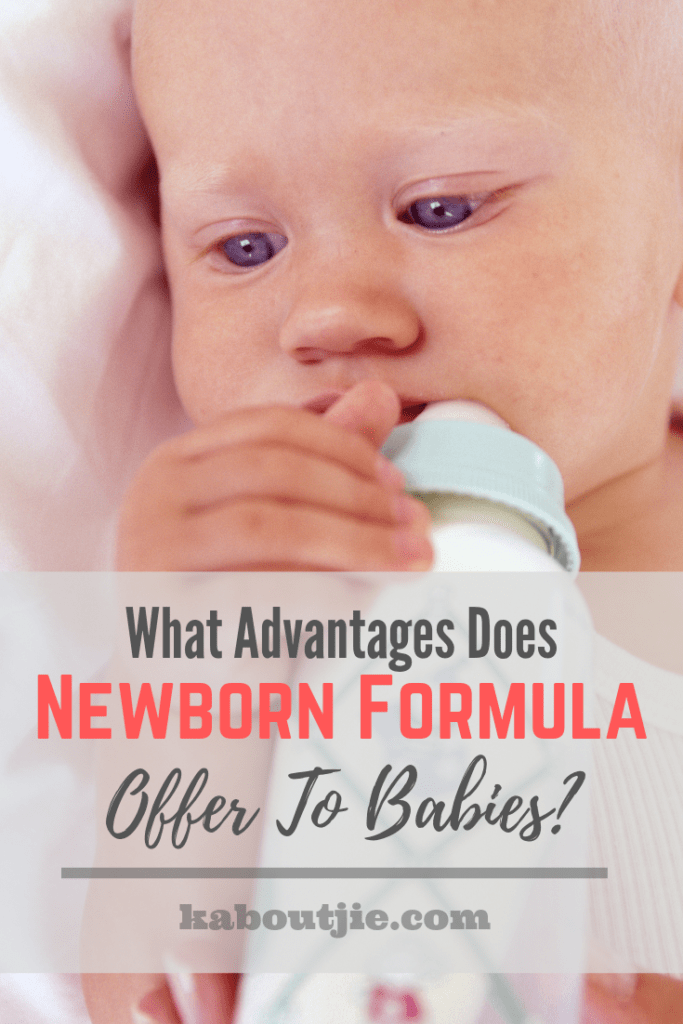 Advantages of formula for babies