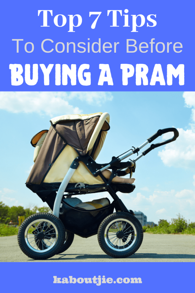 what to consider when buying a pram