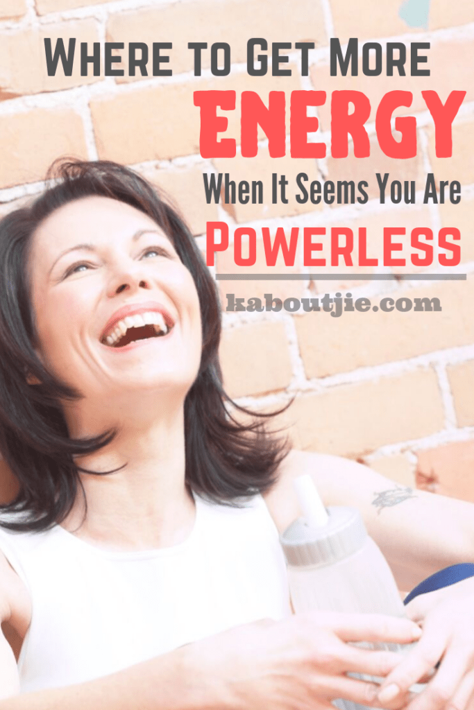 Where To Get More Energy When It Seems You Are Powerless