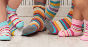 Family Wearing socks