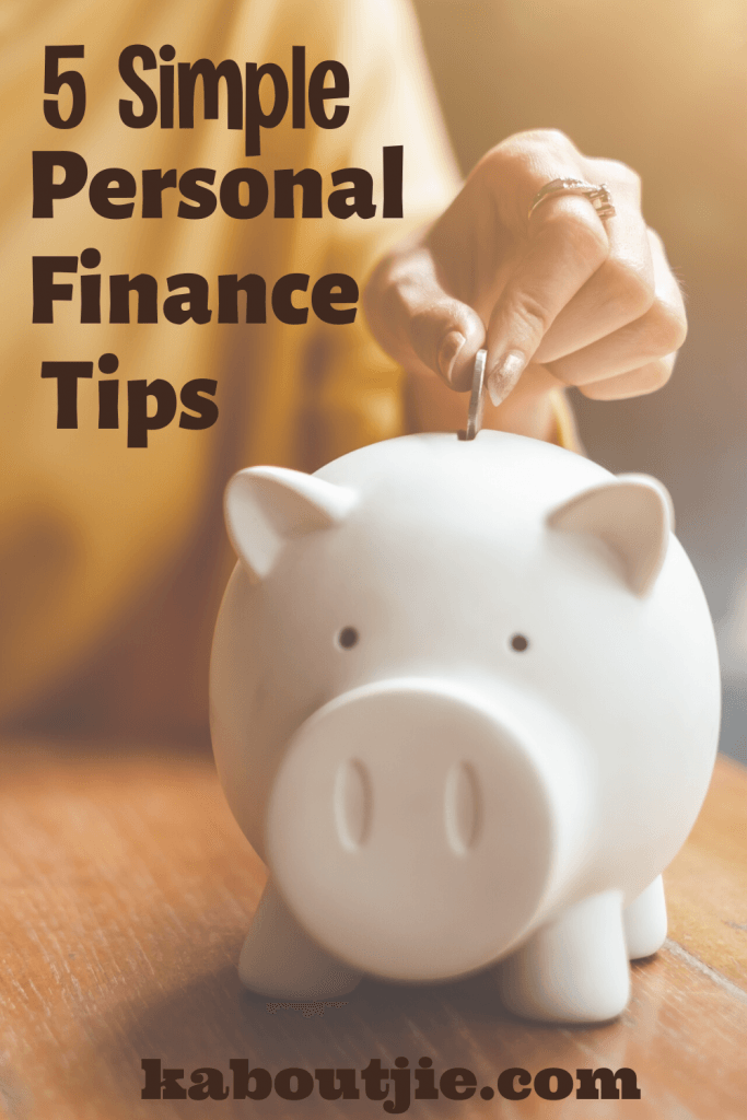 5 Simple Personal Finance Tips