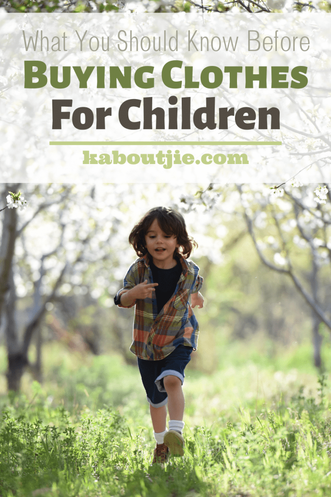 What You Should Know Before Buying Clothes For Children