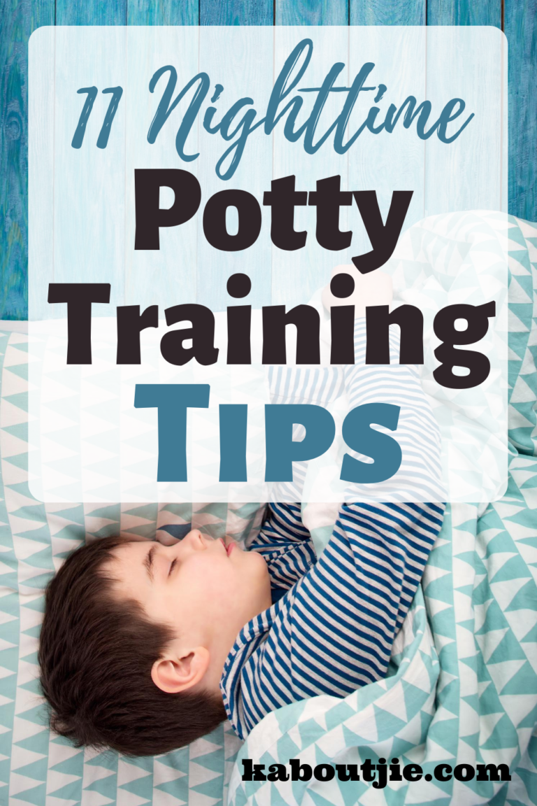 11 Nighttime Potty Training Tips