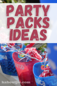 Party Packs Ideas – What To Put In Party Packs