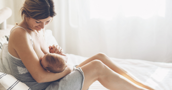 Breastfeeding Baby Tender moments