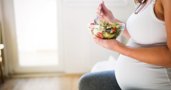 Eating for pregnancy salad