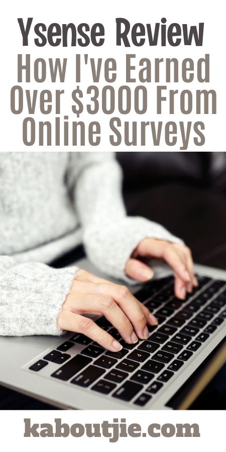 Ysense Review - How I've Earned Over $3000 From Online Surveys