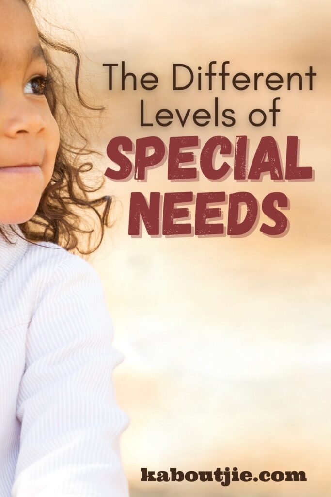 The Different Levels Of Special Needs